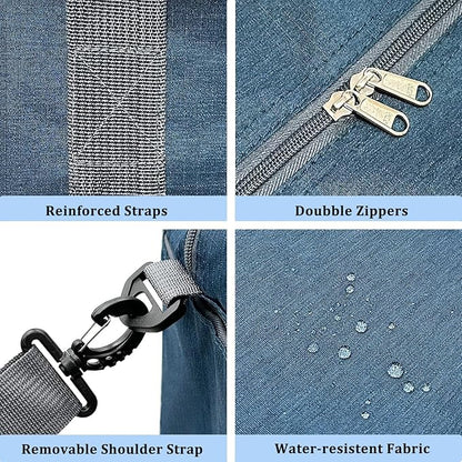 For Spirit Airlines Personal Item Bag 18x14x8 with Wet Pocket Foldable Travel Duffel Bag Underseat Carry on for Men & Women