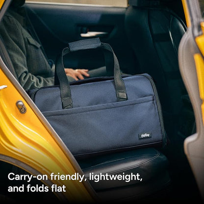 Halfday Convertible 2-in-1 Premium Garment Duffel Weekender Bag 45L | Wrinkle-Free Travel, Hanging Suit Compartment, Shoe Pockets, Trolley Sleeve. Balistic Nylon Carry-On, Palm