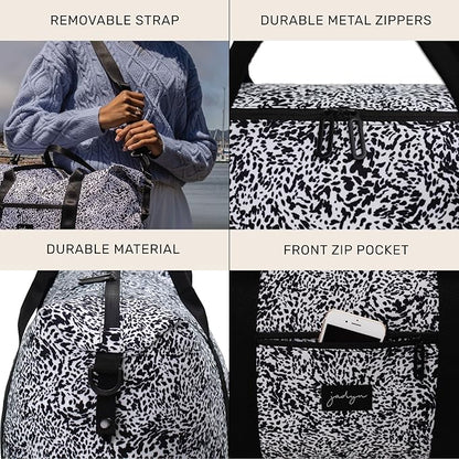 Jadyn Lola Travel Bag, Weekender/Overnight Duffel, Gym Tote Bag for Women, Men