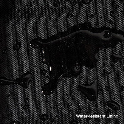 Leatherology Cognac Hanging Toiletry Kit - Double zip closure, 2 exterior side zipper pockets, water-resistant lining