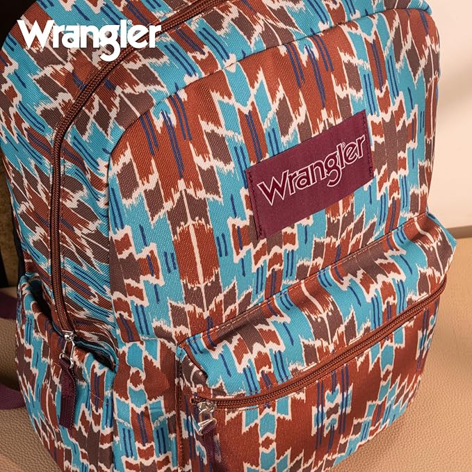 Montana West Wrangler Lightweight Backpack for Women Water Resistant 800D Casual Daypack for College, Commute, Travel & Gym