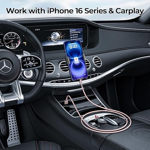 Basesailor USB Type C Charger Cable 3Pack 3.3/6.6/10FT,Charging Cord for iPhone 17 Air,Apple 16 16e 15 Pro Max,Samsung Galaxy A10E A55 A54 A53 A70 A72 A73 A42 A34 A33,S25 S24 S23 S22 Plus,Google Pixel