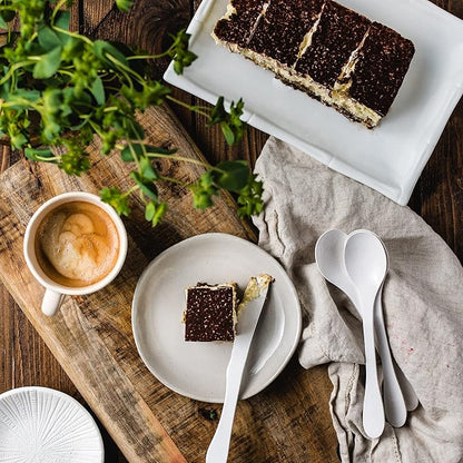 KNORK Eco 12 Piece (Fork, Knife, Spoon) Plant Based Bamboo Cutlery Reusable Flatware Set (Pack of 12)