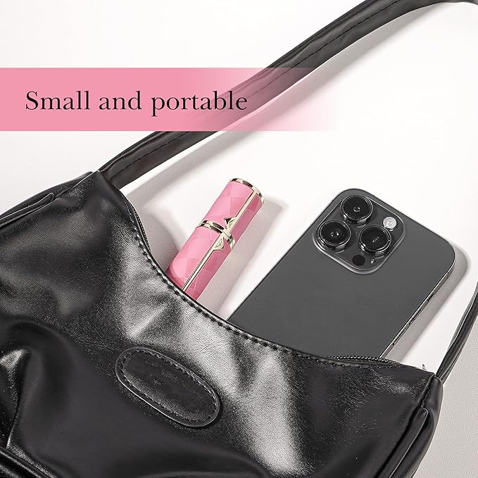 LUEXBOX 5ml Refillable Perfume Bottle, Faux Leather Atomizer Perfume Spray Pump, Portable Fragrance Mist Dispenser for Travel, Scent Mini Bottle with Pocket Size (Rose)