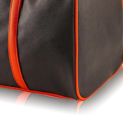 Mavel Spiderman Miles Morales Mini Duffle Bag for Kids | Spider-Man Travel Bag for Boys or Girls | Lightweight Black & Red Spiderverse Overnight Bag with Adjustable Strap | Ages 3+