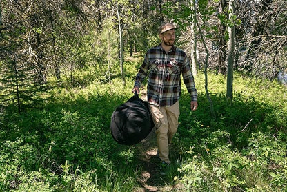 STANSPORT - Deluxe Duffel Bag With Zipper For Gym, Travel, & Storage