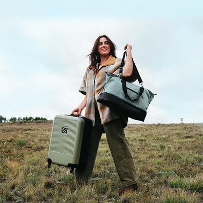 Sherpani Boston, Anti Theft Weekender Bags, Travel Duffel Bag, Carry On Tote Bag with Removable Shoe Bottom Compartment