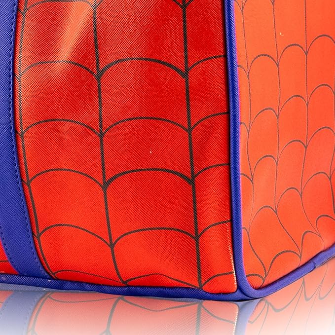 Marvel Spidey and His Amazing Friends Mini Duffle Bag for Kids | Marvel Travel Bag with Superhero Print | Lightweight Overnight Bag with Shoulder Strap | Ages 3+