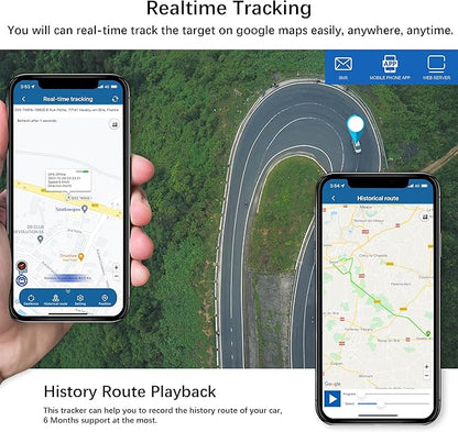 GPS Tracker for Vehicles Long Battery Life 20000mAh up to 150 Days Battery Tracker Device for Vehicles Unlimited Distance Car GPS Tracker Device Magnetic Waterproof for Cars, Fleets TK918 4G