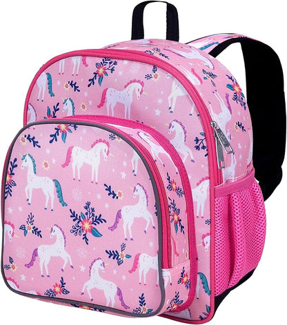 Wildkin 12-inch Kids Backpack – Padded, Adjustable, Ideal for Daycare & Travel - Magical Unicorns