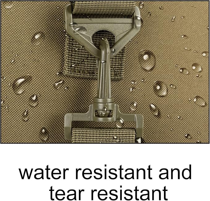 Military Tactical Outdoor Gym Bag Small Duffel Bag with Shoes Compartment for Sports Travel Camping Hunting (A-Green)