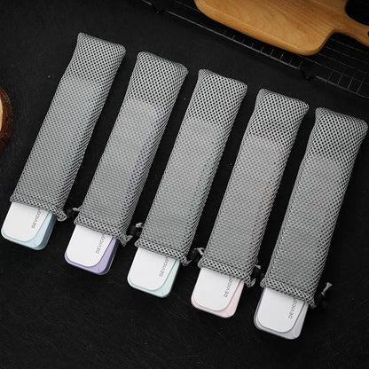 DEVICO Travel Utensils With Case, 18/8 Stainless Steel Camping Utensils, Reusable Portable Silverware Cutlery Set For Lunch Box, Include Fork Spoon Chopsticks