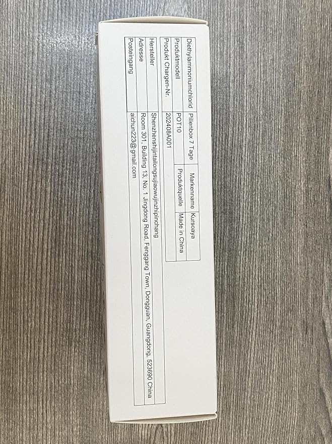 7 Day Weekly Metal Pill Organizer Travel, Kursoaya Premium Aluminum Daily Pill Box, Cute Portable Pill Case, Large Capacity Pill Holder for Supplements, Pills, Vitamins, Medicine (Hunter Green)