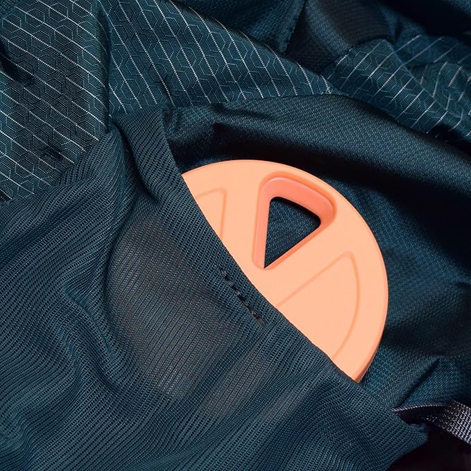 Travel RX Pill Case by Type Two Labs – Weekly 7 Day Pill Box, Compact Magnetic Organizer for Pills fits Purses or Pockets, Rugged Daily Caddy Holds Vitamins, Supplements and Medication. (Peach)