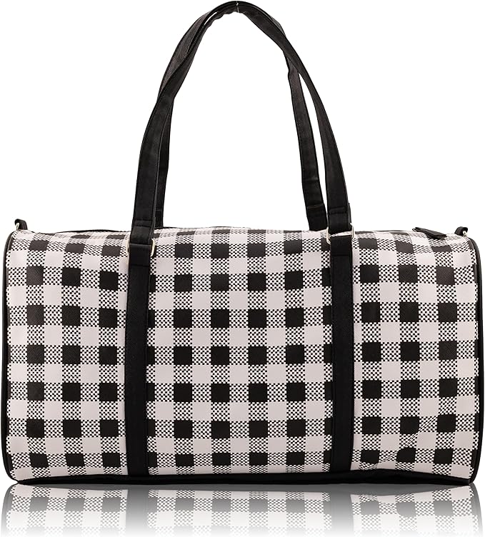 Hello Kitty Mini Duffle Bag for Girls | Cute Hello Kitty Travel Bag with Shoulder Strap | Small PU Overnight Bag for Kids and Women | Lightweight Weekend Tote | Ages 3+