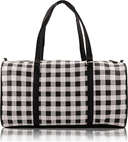 Hello Kitty Mini Duffle Bag for Girls | Cute Hello Kitty Travel Bag with Shoulder Strap | Small PU Overnight Bag for Kids and Women | Lightweight Weekend Tote | Ages 3+