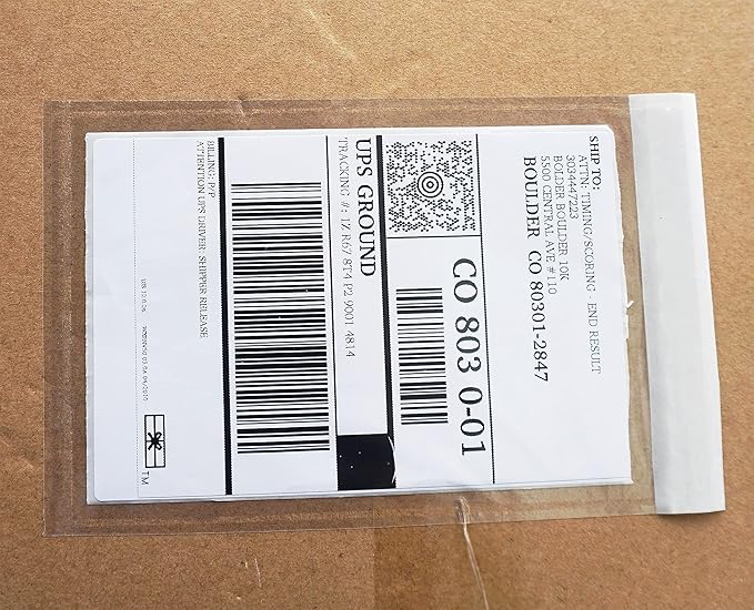 1000 Pcs Premium 4.7''x7.5'' Packing List Envelope, Tailored Size for 4x6'' Shipping Labels, Adhesive Shipping Label Pouch/Sleeve