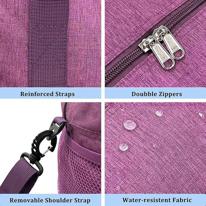 For Spirit Airlines Personal Item Bag 18x14x8 with Wet Pocket Foldable Travel Duffel Bag Underseat Carry on for Men & Women