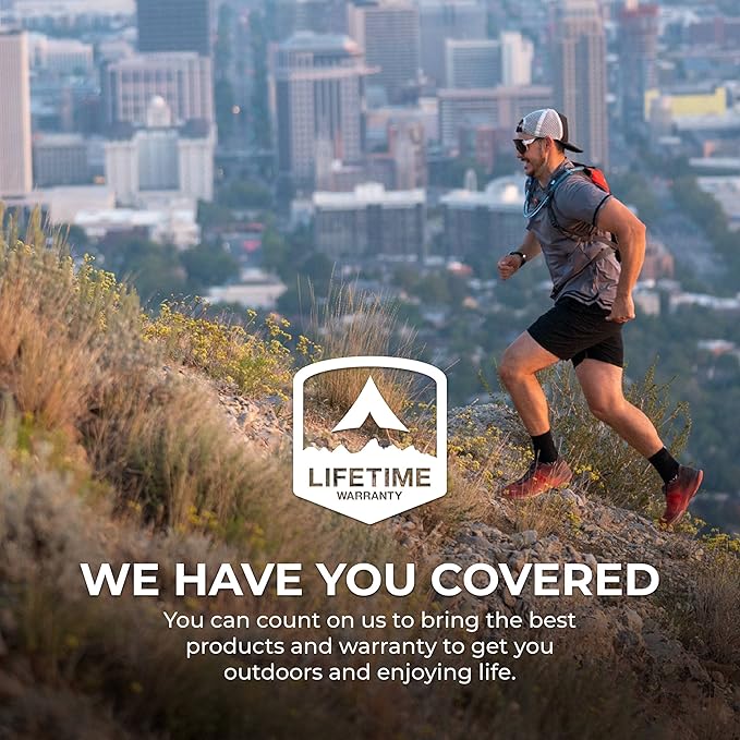 Teton Oasis/Trailrunner Hydration Backpack – Lightweight Water Pack with 2L/3L Bladder for Hiking, Running, Cycling, Biking – 2L/18L/22L Sizes – Sewn-in Rain Cover – Fits Men and Women