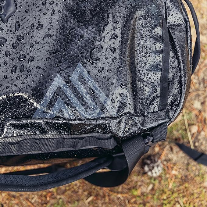 Gregory Alpaca 40L Water-Resistant Adventure Travel/Gear Organization Duffel Bag with Packing Cube Included, Obsidian Black