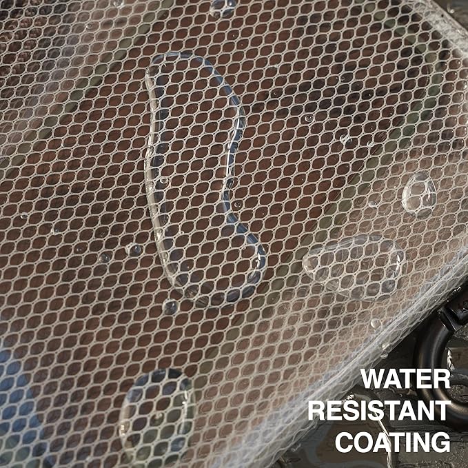 GOBAGS Air Production Multi‑Size Clear Zipper Pouch (4‑Pack) – Cable Organizer & Travel Gear Bag for Electronics, Camera Accessories, Tool Pouch & Small Tech Storage (Mint Green)