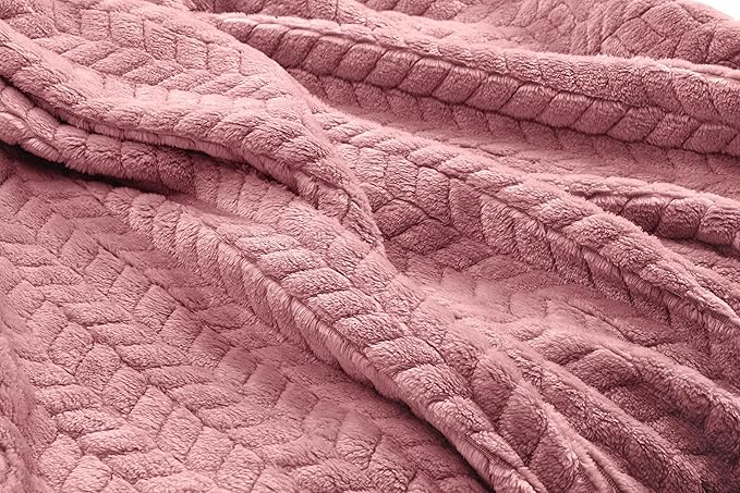 EverSnug Premium Travel Blanket Pillow - Soft 2 in 1 Airplane Blanket with Soft Bag Pillowcase, Hand Luggage Sleeve and Backpack Clip (Light Pink)