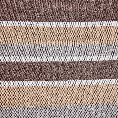 Amazon Basics Double Hammock with 9-Foot Space Saving Steel Stand and Carrying Case, 450 lb Capacity, Cream Wave, 110x47x43 inches