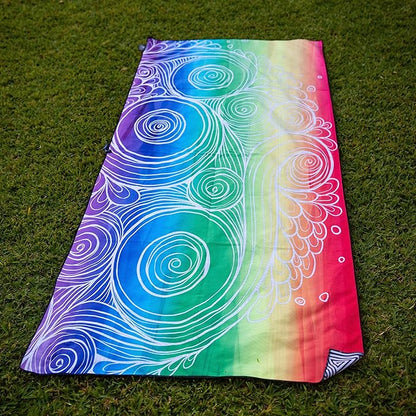 Elite Trend Microfiber Beach Towel - Extra Large 78x35 Inch Sand Free Quick Dry for Travel, Swimming, Pool, Yoga, Hiking, Camping – Lightweight Fast Drying Microfiber Towel Compact for Adults