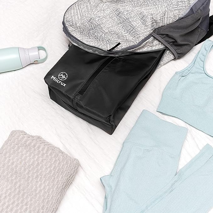 Travel Shoe Bag, Odor Absorbing Bag, Water Resistant, Shoe Storage, Organizer Shoe Pouch with Zipper for Men and Women