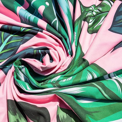 Quick Dry Towel Extra Large 78x35 Inch - Microfiber Beach Towel - Perfect for Beach, Travel, Swimming, Pool, Yoga, Hiking, Camping - Lightweight, Fast Drying, Compact for Adults (La Fashion)